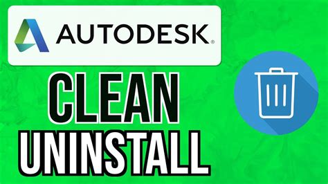 clean uninstall autocad